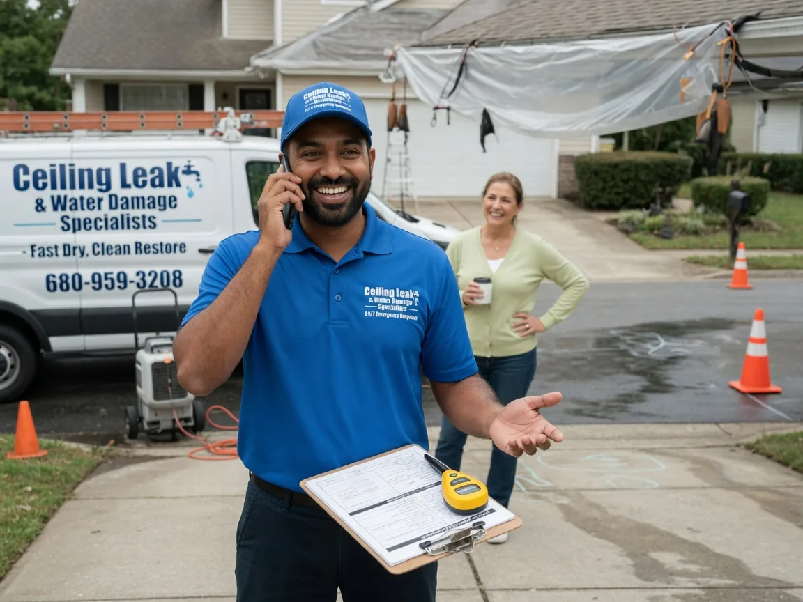 Ceiling Leak Cleanup Fair Haven, NJ FAQs